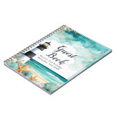 Carnet Nautical Lighthouse Birthday Party Guest Book (Côté gauche)