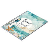 Carnet Nautical Lighthouse Bridal Shower Guest Book (Côté gauche)