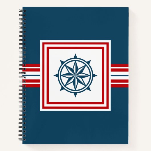 Carnet Nautical themed design (Devant)