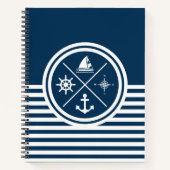 Carnet Nautical themed design (Devant)