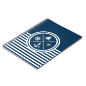 Carnet Nautical themed design (Côté gauche)