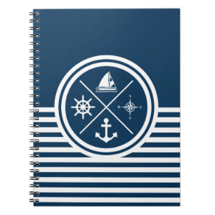 Carnet Nautical themed design