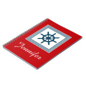 Carnet Nautical themed design (Côté gauche)