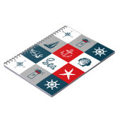 Carnet Nautical themed design (Côté gauche)
