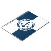 Carnet Nautical themed design (Côté gauche)
