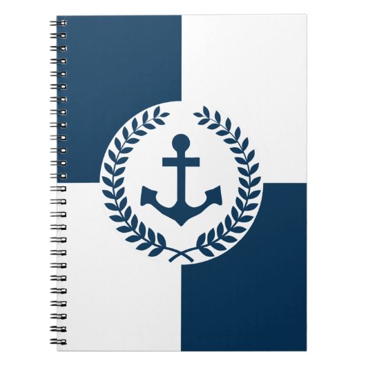 Carnet Nautical themed design (Devant)