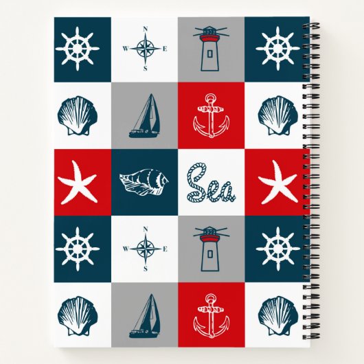 Carnet Nautical themed design (Dos)