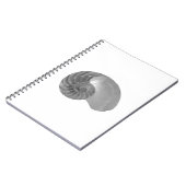 Carnet Nautilus Shell de simplicité de complexité (Côté gauche)