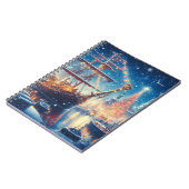 Carnet Navire à quai Noël/hiver (Côté gauche)
