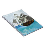 Carnet Navire à voiles (Côté Droit)