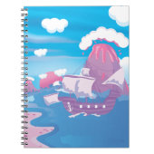 Carnet Navire pirate (Devant)