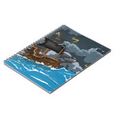 Carnet Navire Pirate dans la Tempête (Côté gauche)