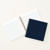 Carnet Navy | Golden Zinnia Sun (Intérieur)