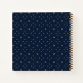 Carnet Navy | Golden Zinnia Sun (Dos)