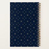 Carnet Navy | Golden Zinnia Sun (Verso)