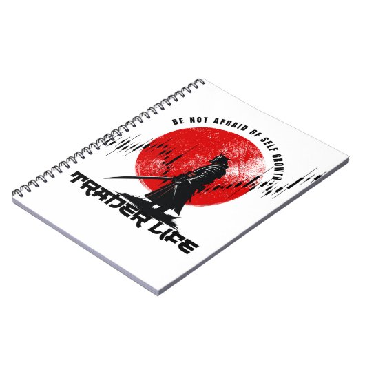 Carnet N'ayez pas peur | Motivation commerciale | Samurai (Côté gauche)