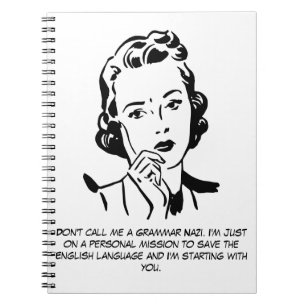 Carnet Nazi sarcastique de grammaire