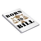 Carnet Né À Bill Attorney Lawyer (Côté Droit)