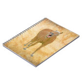 Carnet Ne cesse de rire ! Drôle peinture de cheval (Côté gauche)