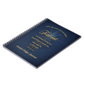 Carnet Ne craignez pas Noël 2026 Écriture Or Typographie (Côté gauche)
