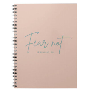 Carnet "Ne crains pas." Ésaïe 41:10