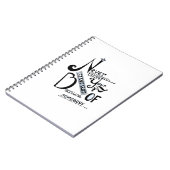 Carnet Ne jamais baisser vos normes Motivation devis (Côté gauche)