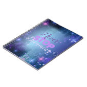 Carnet Ne jamais cesser de rêver Citation Inspirationnell (Côté gauche)