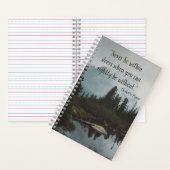 Carnet Ne jamais être à l'intérieur des portes quand vous (À l'intérieur)