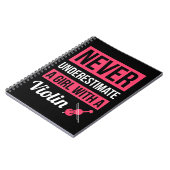 Carnet Ne jamais sous-estimer une fille aux racines brési (Côté gauche)