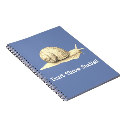 Carnet Ne jetez pas les escargots (Côté Droit)