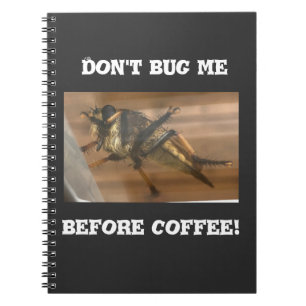Carnet Ne m’embêtez pas avant le café.