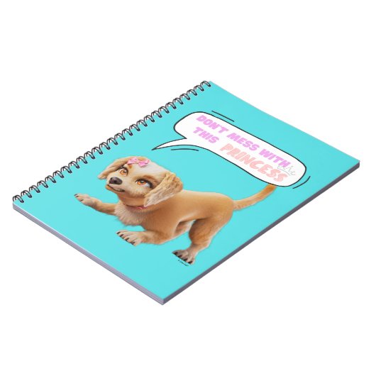 Carnet Ne manquez pas cette princesse (Côté gauche)