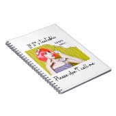 Carnet Ne m'appelez pas, Design (Côté Droit)