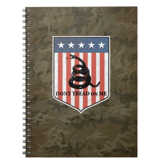 Carnet Ne marchez pas sur moi (Devant)