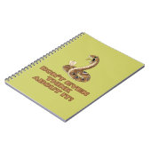 Carnet Ne marchez pas sur moi (Côté gauche)