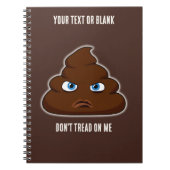 Carnet Ne me fais pas de bruit Poo (Devant)