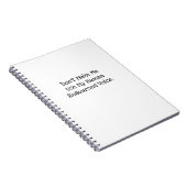 Carnet Ne me forcez pas à utiliser ma voix des ressources (Côté Droit)