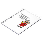 Carnet Ne Me Menez Pas Dans Un Humour De Tentation (Côté gauche)