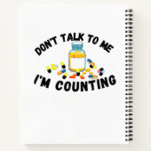 Carnet ne me parle pas je compte (Dos)