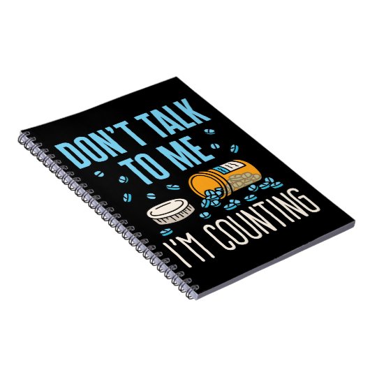 Carnet Ne me parle pas Je compte Pharmacy Pharmacienne (Côté Droit)