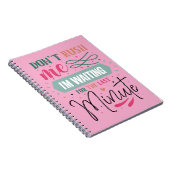 Carnet Ne me pressez pas (Côté Droit)
