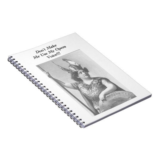 Carnet Ne m'oblige pas à utiliser ma voix Opéra (Côté Droit)