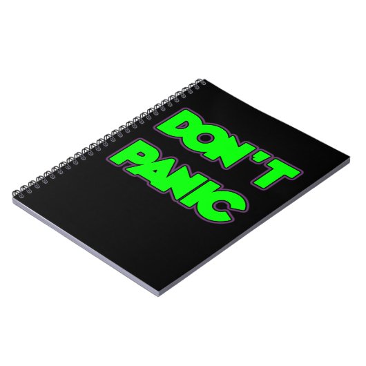 Carnet Ne paniquez pas (Côté gauche)