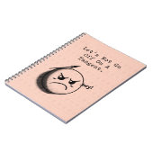 Carnet Ne partez pas sur une tangente Expression drôle de (Côté gauche)