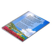 Carnet Ne pas abandonner le poème (Côté gauche)