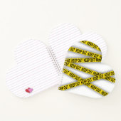 Carnet Ne pas rester à l'écart ne pas traverser la bande  (Intérieur)