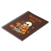 Carnet Né pour être cosy – squelette (Côté gauche)