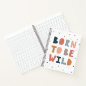 Carnet Né pour être sauvage (Intérieur)