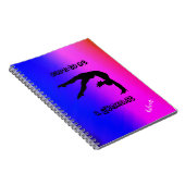 Carnet Né pour être un Gymnaste (Côté Droit)