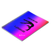 Carnet Né pour être un Gymnaste (Côté gauche)